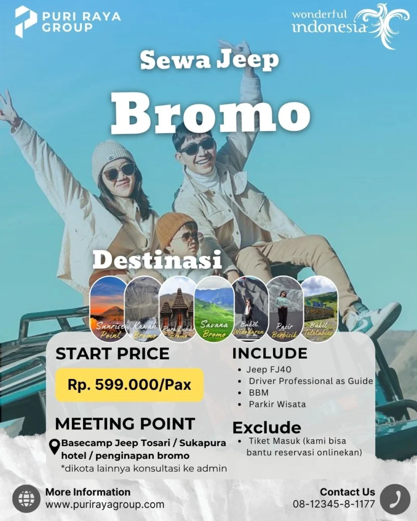 Harga wisata Bromo