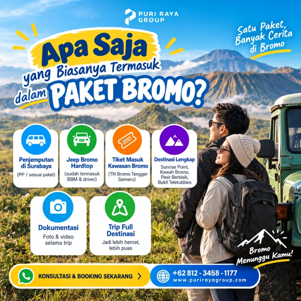 Apa Saja yang Biasanya Termasuk dalam Paket Bromo_
