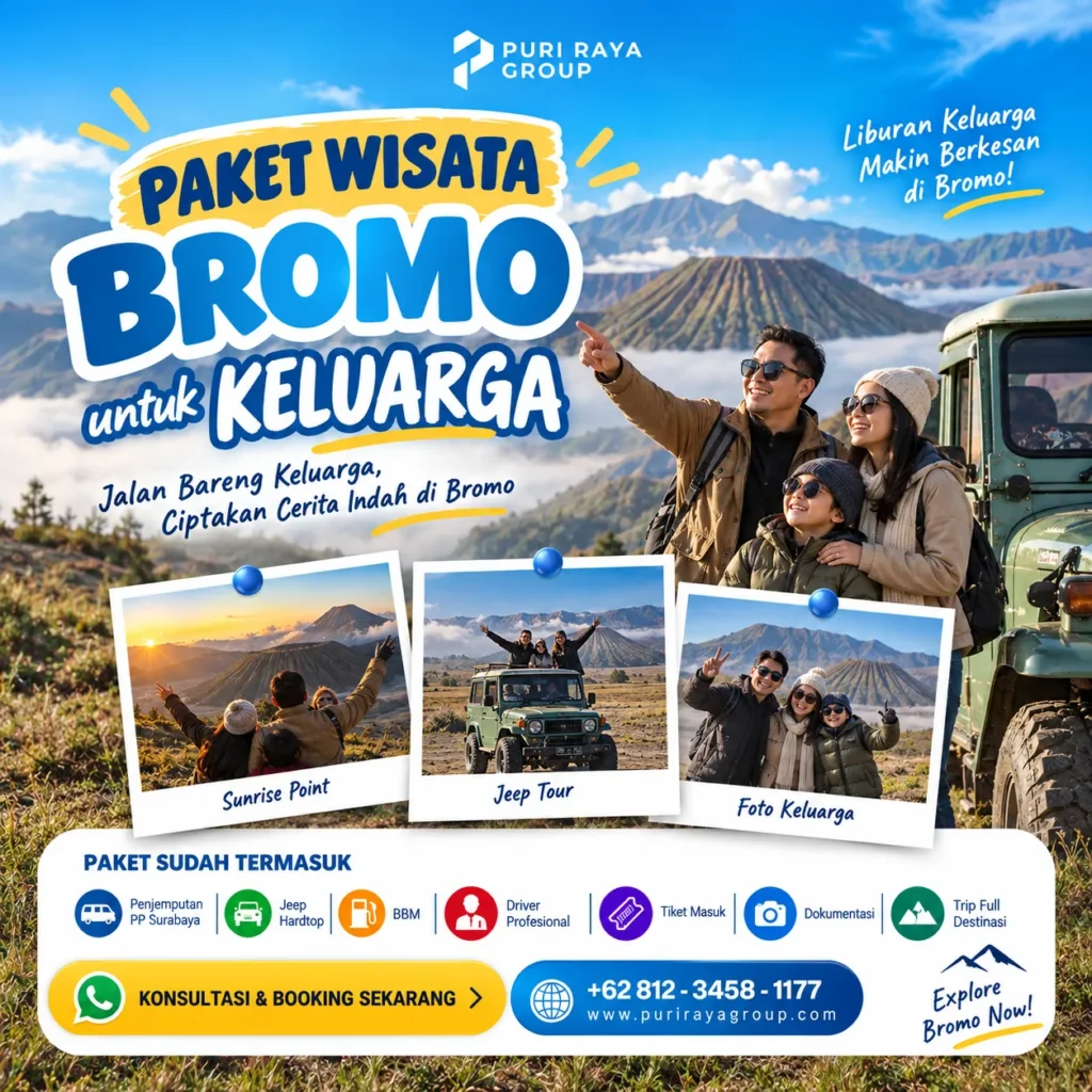 Paket Wisata Bromo untuk Keluarga